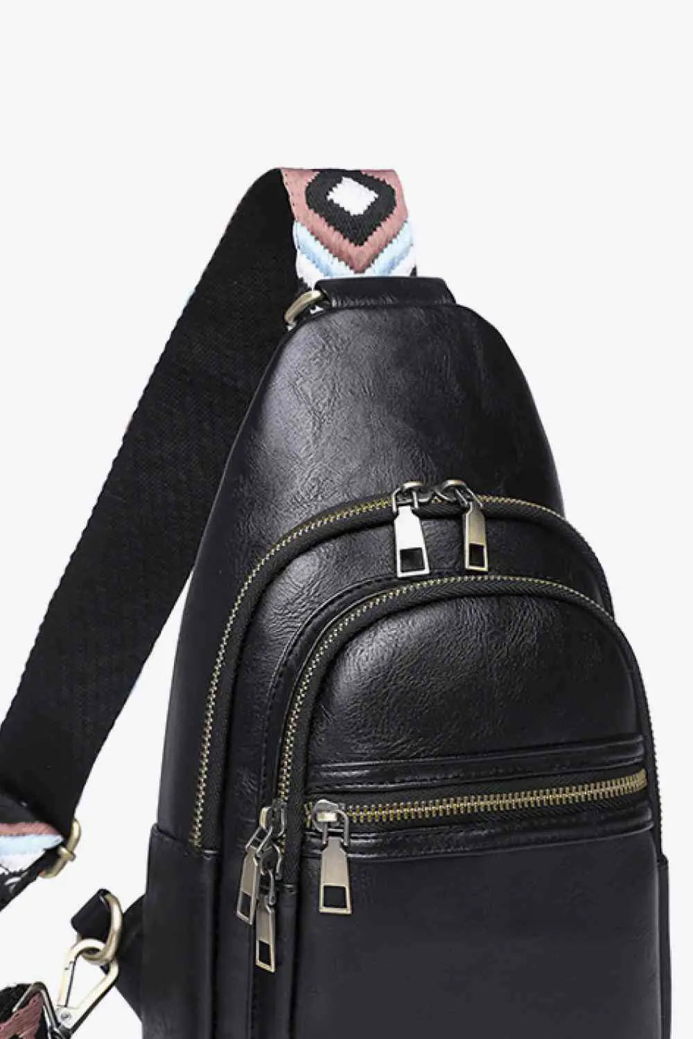 Adored Vegan Leather Sling Bag