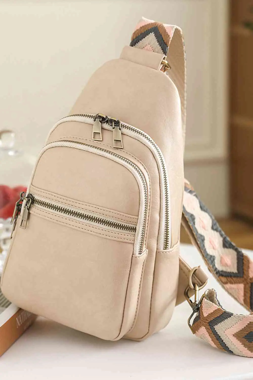Adored Vegan Leather Sling Bag