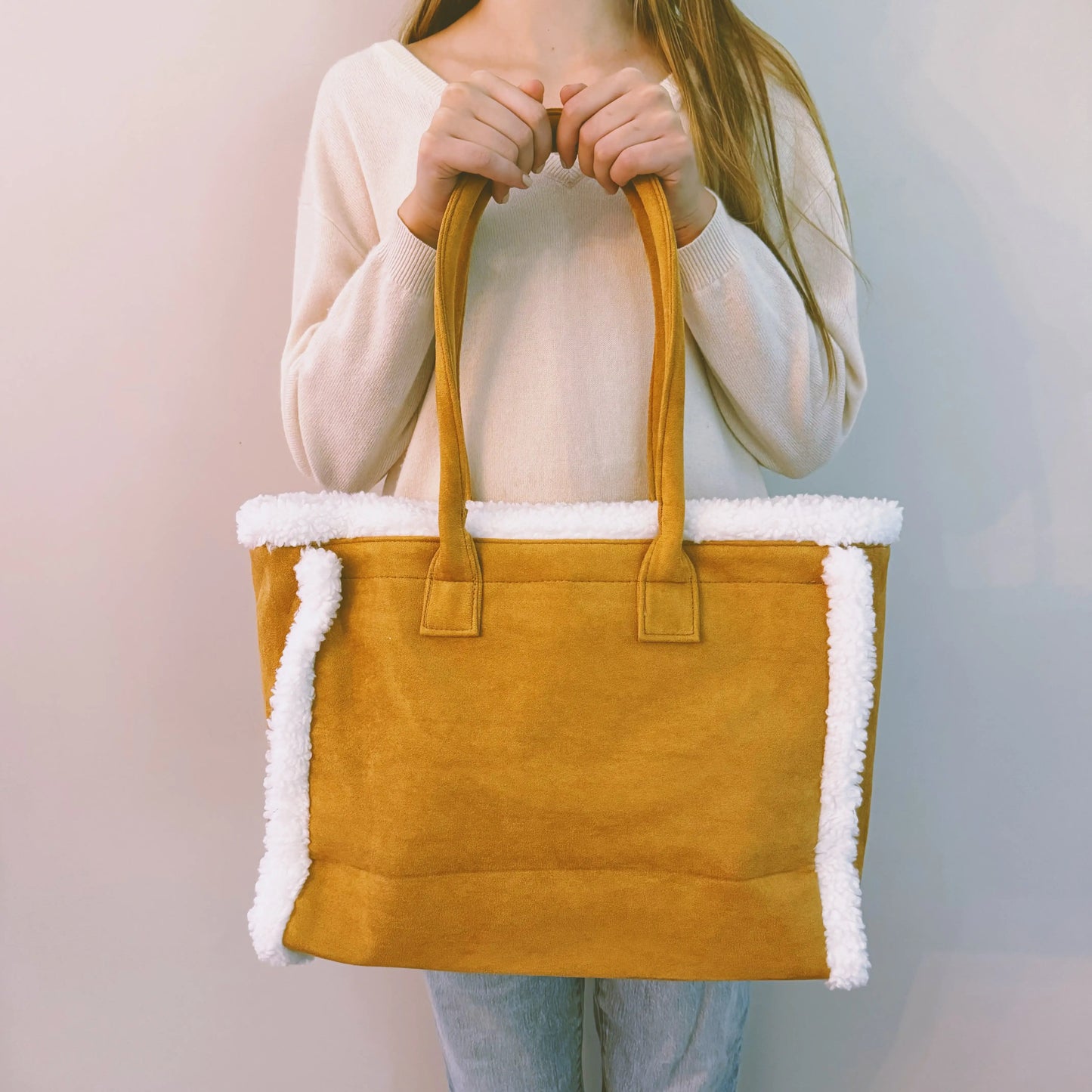 Teddy Cozy Tote Shoulder Bag