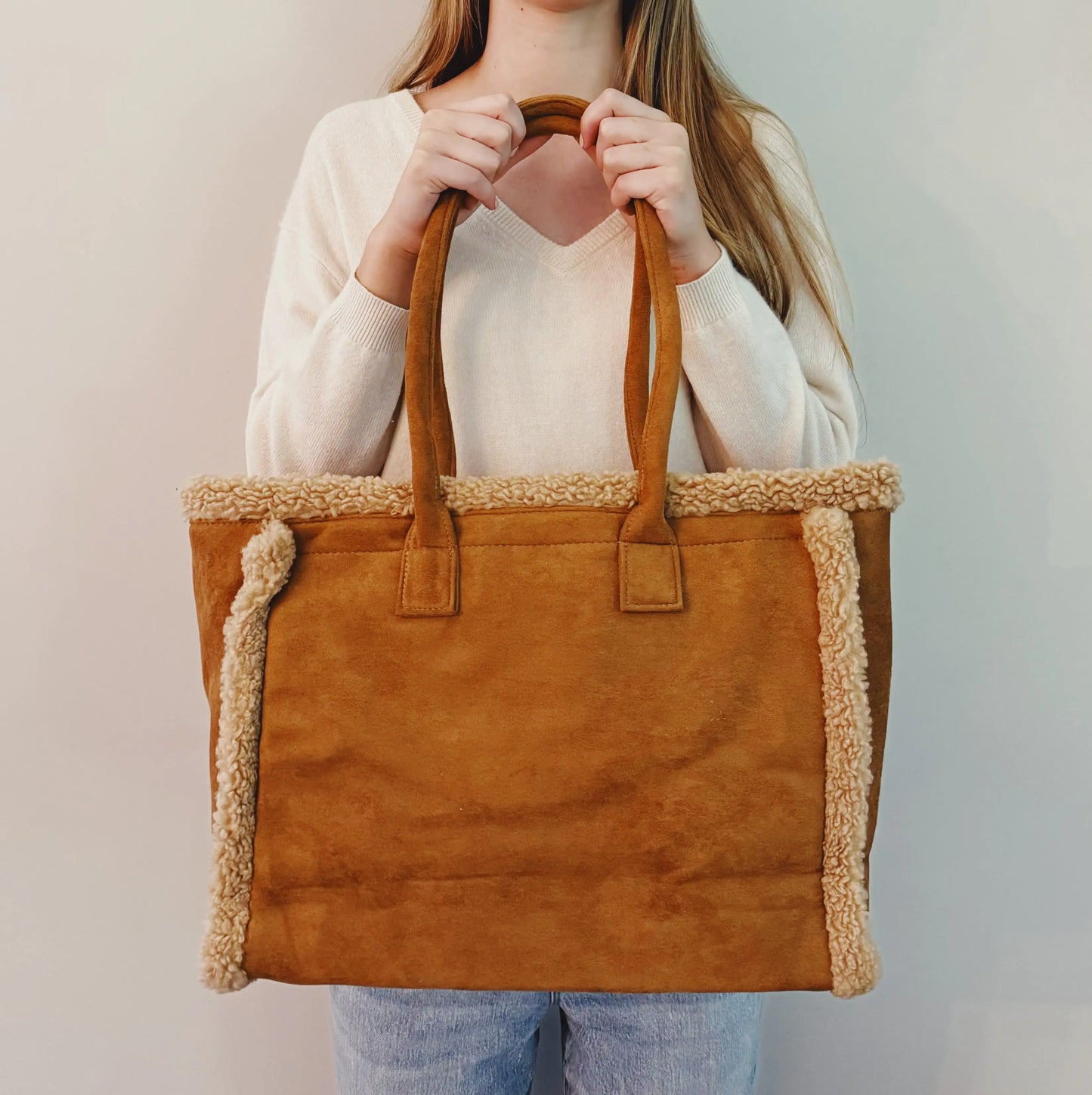 Teddy Cozy Tote Shoulder Bag